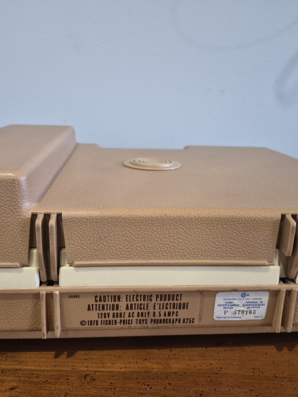 vintage 1970s Fisher-Price WORKING Record PLAYER - Picture 8 of 11
